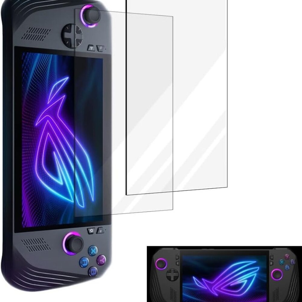 ROG Ally X Tempered Glass Screen Protector Anti-Scratch Film 7-Inch Display